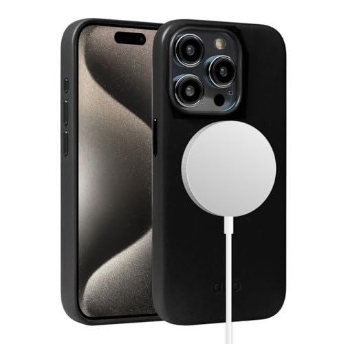 Coque de protection cuir iPhone 15 Pro étui MagSafe 6.1 pouces Alto
