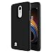 LG Aristo 3 Phone/LG Tribute Empire/LG Aristo 2/LG Tribute Dynasty/Zone 4/Fortune 2/Risio 3/Rebel 3 LTE Phone/Rebel 2/K8+ Plus/Fortune/Risio 2 Case, OEAGO Dual Layer Hybrid Shock Absorbing Cover,Black