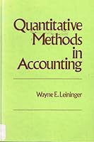 Quantitative methods in accounting 0442805039 Book Cover