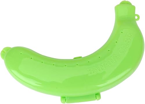 AKOAK Paquete de 1 funda protectora de plátano, pequeña y portátil, caja de almacenamiento de frutas para almuerzo al aire libre, adecuada para