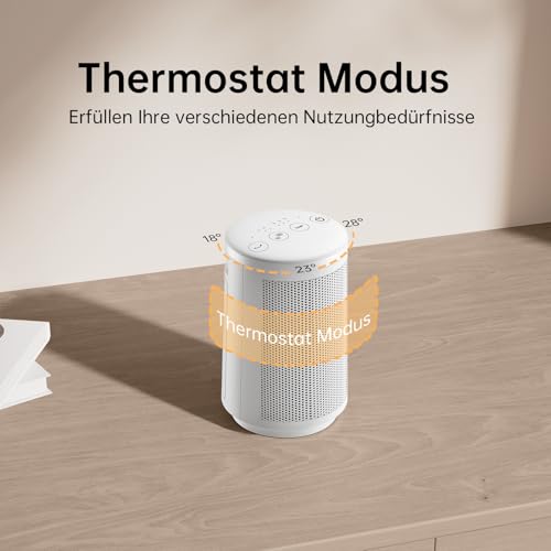 Heizlüfter mit Fernbedienung Mycarbon für Bad 900W und 1500W