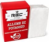 ALLUME DI ROCCA PIETRA BLOCCO RETTANGOLARE DA 100 GR IGIENE DEL VISO, CORPO E DOPO RASATURA