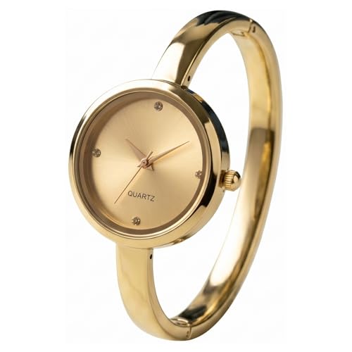 Image of PAPIO Women's Bracelet Watch for Girls & Women | Elegant Quartz Analog Wrist Watch | Stylish Stainless Steel Bangle Watch | Party & Casual Wear