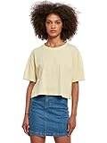  Urban Classics Ladies Short Oversized Tee, Camiseta, Mujer, Amarillo (Soft Yellow), S