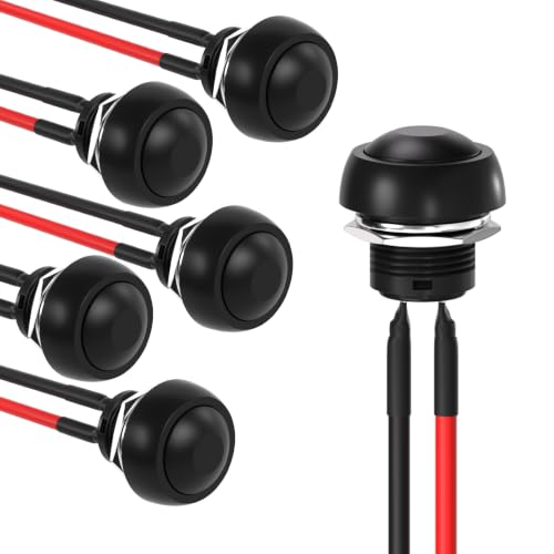 APIELE 12mm Momentary Push Button image