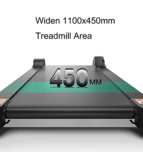 Image of Treadmill, usehold All ldable chanical eadmill lking Chine tra-Quiet ock sorption tness ercise uipment mrest justable Ight th D reen