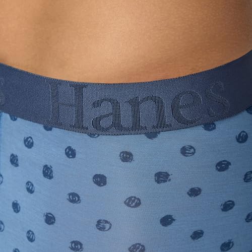 Hanes Originals Supersoft Boxer Briefs, Viscose from Bamboo Men's Underwear, Solids & Prints, 3-Pack4