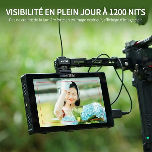 Moniteur de Champ FEELWORLD F7PLUS 7 Pouces 1200Nit 4K 60HZ HDR - 4