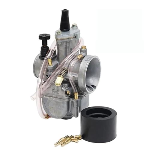 Carburateur PWK universel gris argent pour moteurs moto 2T et 4T
