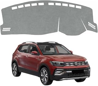VINRIDE Car Dashboard Cover Compatible with Volkswagen Taigun 2021-2025, Taigun Accessories, car Dashboard mat, Anti-Slip ... Price In India