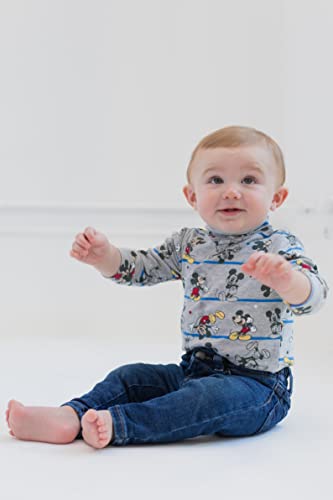 Disney Mickey Mouse Infant Turtleneck Bodysuit Two-Pack #TOP29