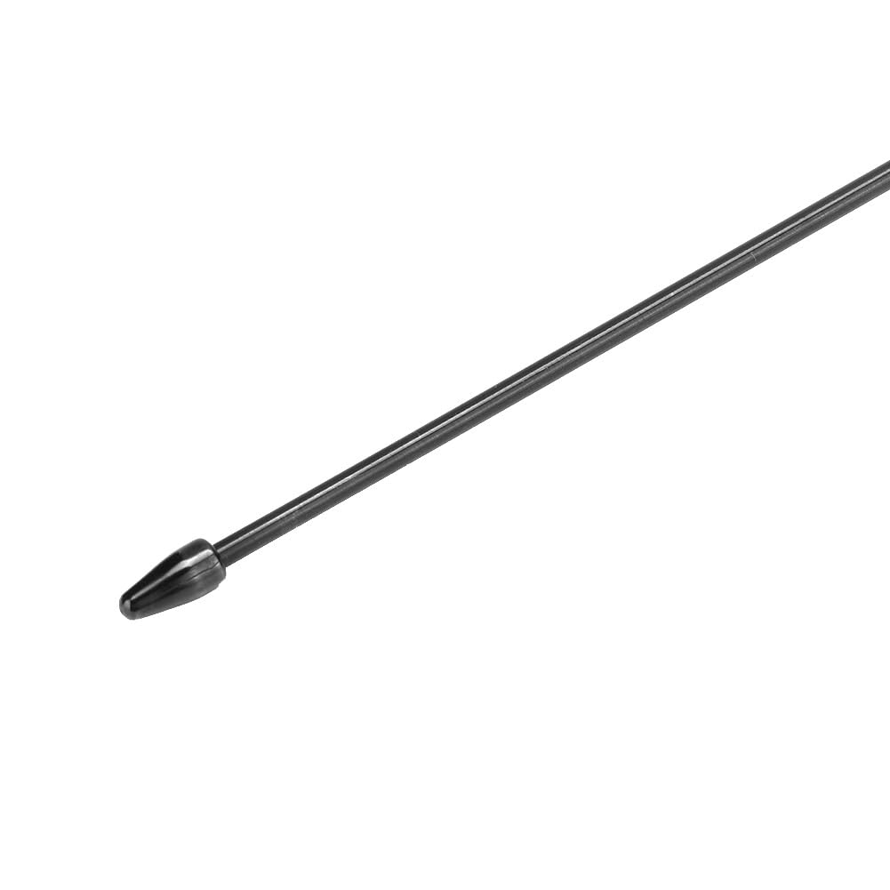 Antena de Doble Banda, SP-40 100W UHF Látigo Aéreo de Radio Móvil para Walkie Talkie Coche Taxi Vehículo Comunicación Bidireccional (Negra)