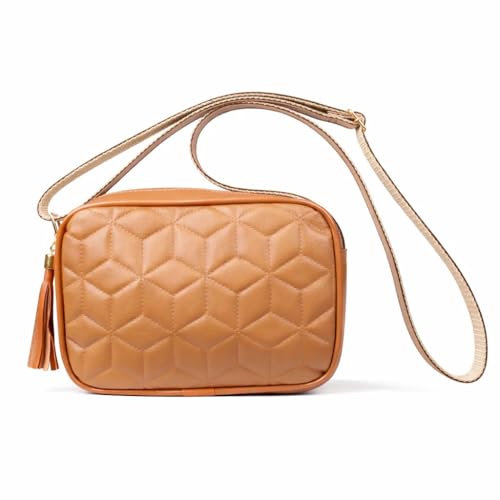 Bolsa Transversal Matelassê Artlux 9072 (Caramelo)