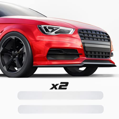 Autodomy Protection pour Pare-Chocs Auto Avant et Arrière 2 Unités 40x4 cm | Protection Pare Choc Voiture pour la Voiture | Bumper Protection Voiture...