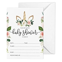 Baby Shower Wishes Cards - 50 Pack Polka Dot & Bow Theme Cards For Baby Girl Party Activities