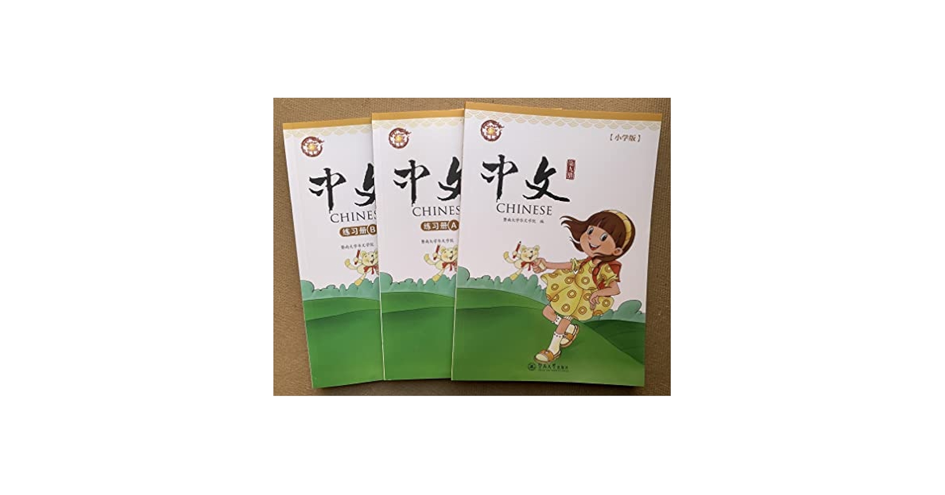 暨南大学中文教材第9册(新版, 1套, 含课本及A, B练习本), Jinan