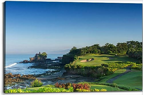 Bali Golf Course Canvas Wall Art for Bedroom & Living Room