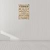 Closed For Violation National Prohibition Act Metal Tin Sign - 8x12 Inch Retro Wall Decor