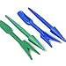DOITOOL 20Pcs Garden Seeds Widger Plastic Seedlings Dibber Sowing Digging Transplanting Planting Tools Mini Garden Hand Tool for Home Garden (Random Color)