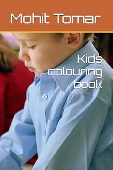 Paperback Kids colouring book