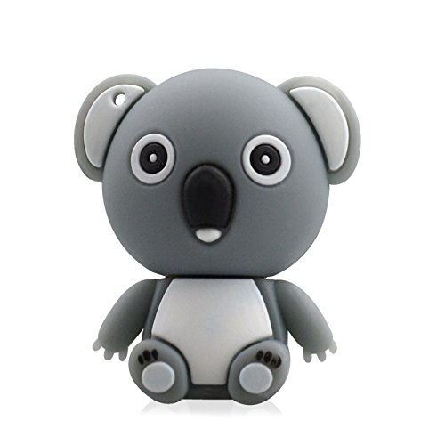 818-TEch No50300050008 Hi-Speed 2.0 clé USB 8Go drôle koala 3D gris