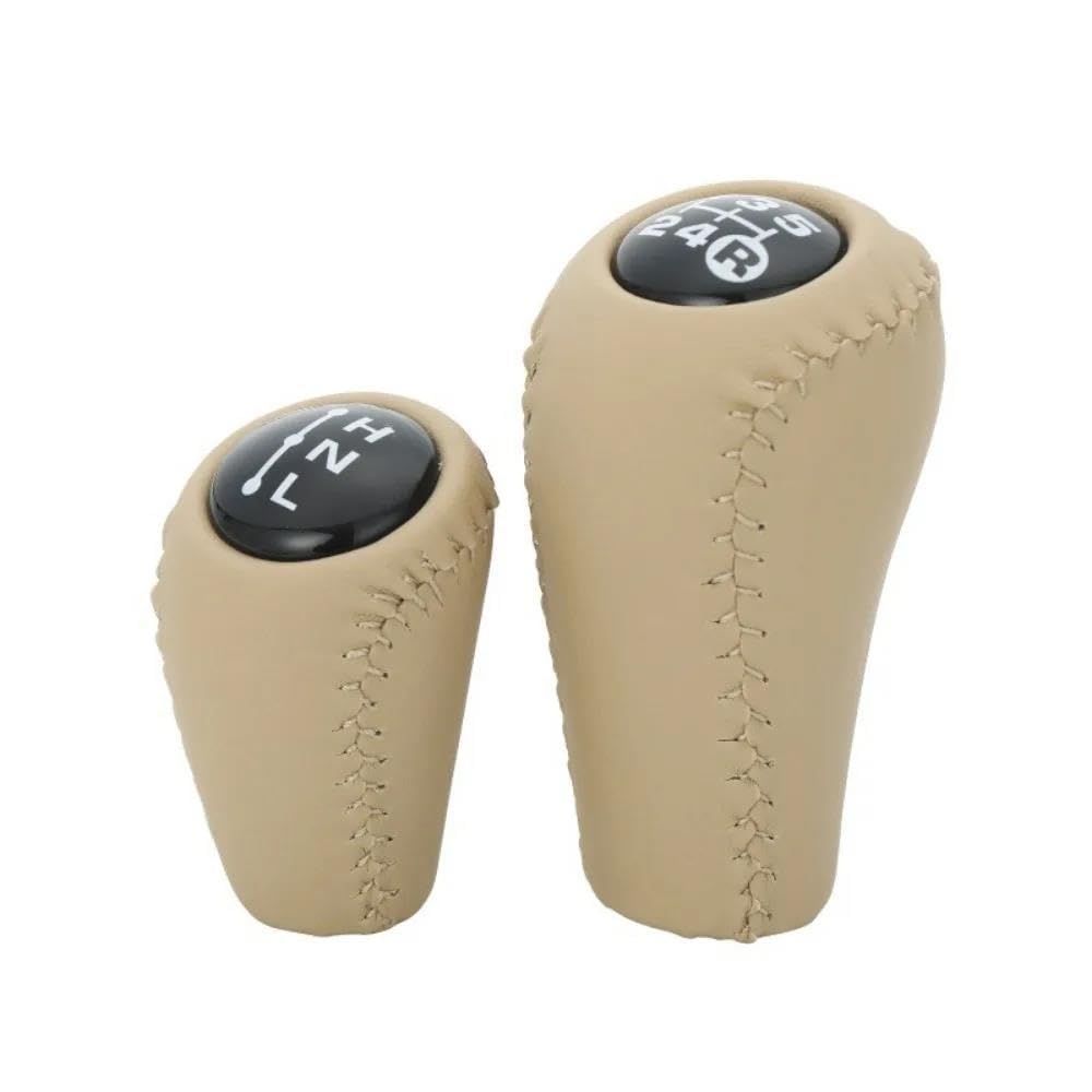 Sxqpocar Set 2 Gear Shift Knob 5 Speed Manual Transmission Transfer Gear Shift For Toyota Prado Lc120 For Land Cruiser Prado 2003-2009 Shift Lever Head(Set 2)