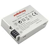 LP-E8 - Batería para Canon (1900 mAh, alta capacidad, compatible con cámaras Canon EOS 600D, 650D, 700D, 550D)