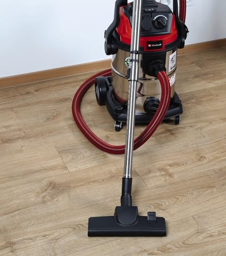 Einhell Bodendüse mit Rollen als Nass-Trockensauger-Zubehör (28 cm breit, umschaltbar zwischen Hart- und Teppichboden, passend für alle Einhell Nass-Trockensauger)