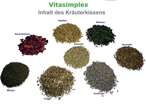 Kräuterkissen mit 8 Heilkräutern von Vitasimplex