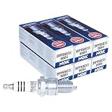 NGK BPR8EIX - Iridium IX Spark Plugs - 6684 - Compatible with Select 1968-1990 Ferrari, Maserati &