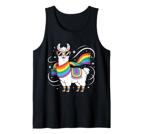 Llama LGBT Pride Month LGBTQIA+ Camiseta sin Mangas