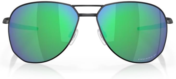 Oakley Man Sunglasses Satin Black Frame, Prizm Maritime Polarized Lenses, 57MM