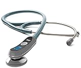 American Diagnostic Corporation Acoustic Adscope Digital Stethoscope Metallic Ceil Blue