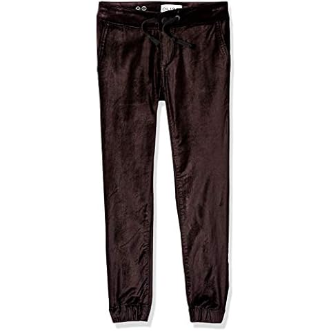 DL1961 Girls' Mel: Jogger Casual Pants, Black Velvet Cover