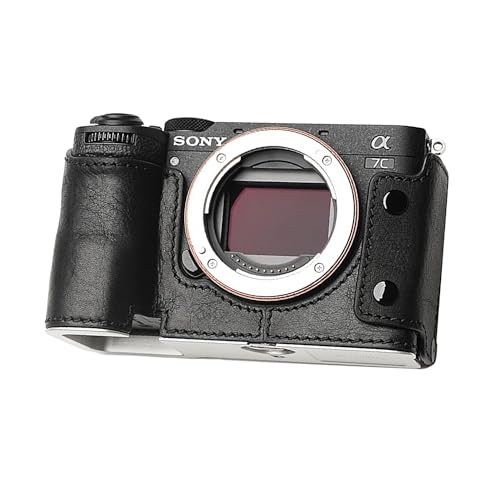 JISYIWOW SONY A7CR A7C2Kp {fB[n[tP[X JP[Xdrł Orݒuł gь^ OrlWt (ubN)