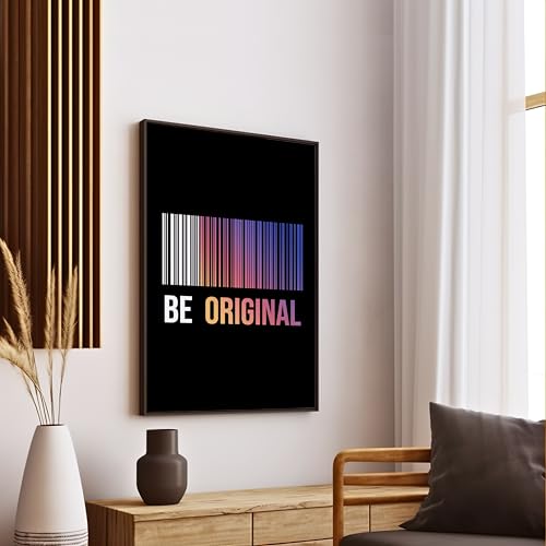 Image of COLOSSAL ART HOUSE Just Try Motivational Wall Frames for Living Room, Dining & Bedroom Wall Decoration - (13x17 Inch, Quote Frame) (BE ORIGINAL)
