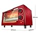 Oven Built-in Electric Double Oven & timer Toast Oven with Convection 750 W Mini Oven with Adjustable Temperature Control