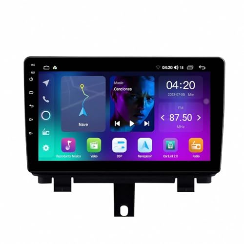 Radio coche 2 DIN con pantalla táctil Incell, Bluetooth y USB para Audi Q3
