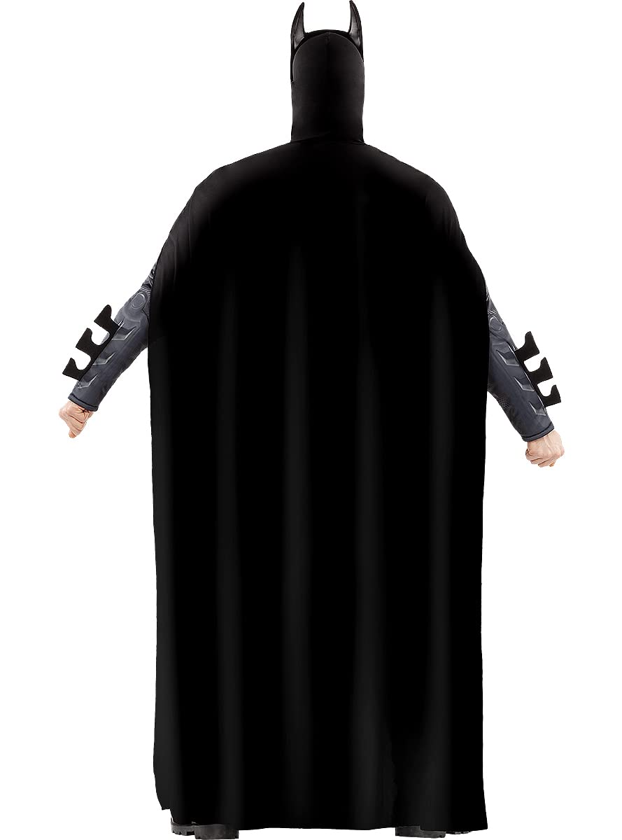 Funidelia | Disfraz de Batman con batarangs para hombre Caballero Oscuro & Superhéroes - Disfraz para adultos y divertidos accesorios para Fiestas, Carnaval y Halloween - Talla S