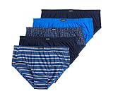 Equipo Men's 5-pack Low Rise Briefs (x_l) Navy, Blue, Black
