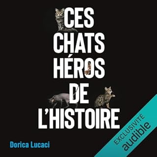 Page de couverture de ces chats heros de l'histoire