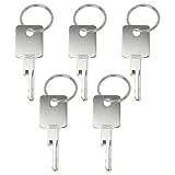 Kompatible D250 Ersatz Zündschlüssel für schwere Baumaschinen passend für 6693241 Kompaktlader und Traktor 5er Pack