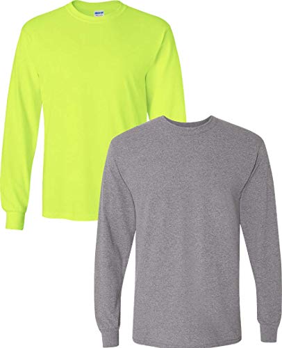 Image of Gildan Men's Ultra Cotton Long Sleeve T-shirt, Style G2400