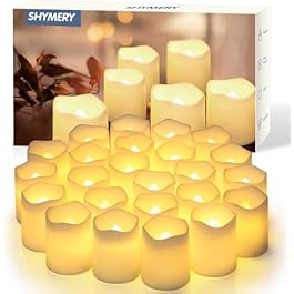 SHYMERY Flameless Votive...