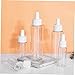 BESTYASH 4pcs Glass Dropper Bottles for Travel Essential Oils Liquor Bottle Pourers