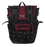 Marvel Deadpool Tactical Roll Top Backpack Standard