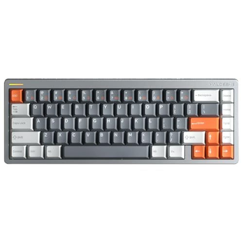 キーボード NUPHY halo65 Nuphy Halo65 Klawiatura mechaniczna Keycaps PBT, klawiatura