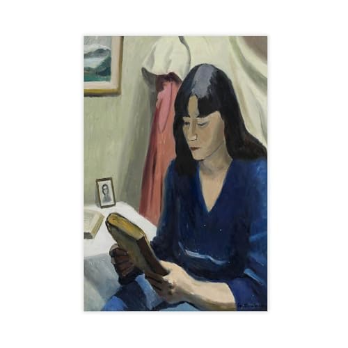 Poster vintage original Georges Joubin peinture sur toile salon chambre 40x60cm