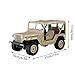 QIYHBVR 1/14 Full Scale Remote Control Car All-Terrain RC Cars for Boys RC Off-Road Truck RC Car 1/24 2.4GHz Simulation Military 4WD Climbing Car RTR Toy for Kids Boys