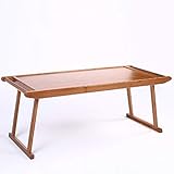 bamboo coffee table india  MU Lazy Table-Folding Table Bamboo Art, Low Table, Retro Coffee Table, Sofa Breakfast Table Save Space,76 * 43 * 29cm